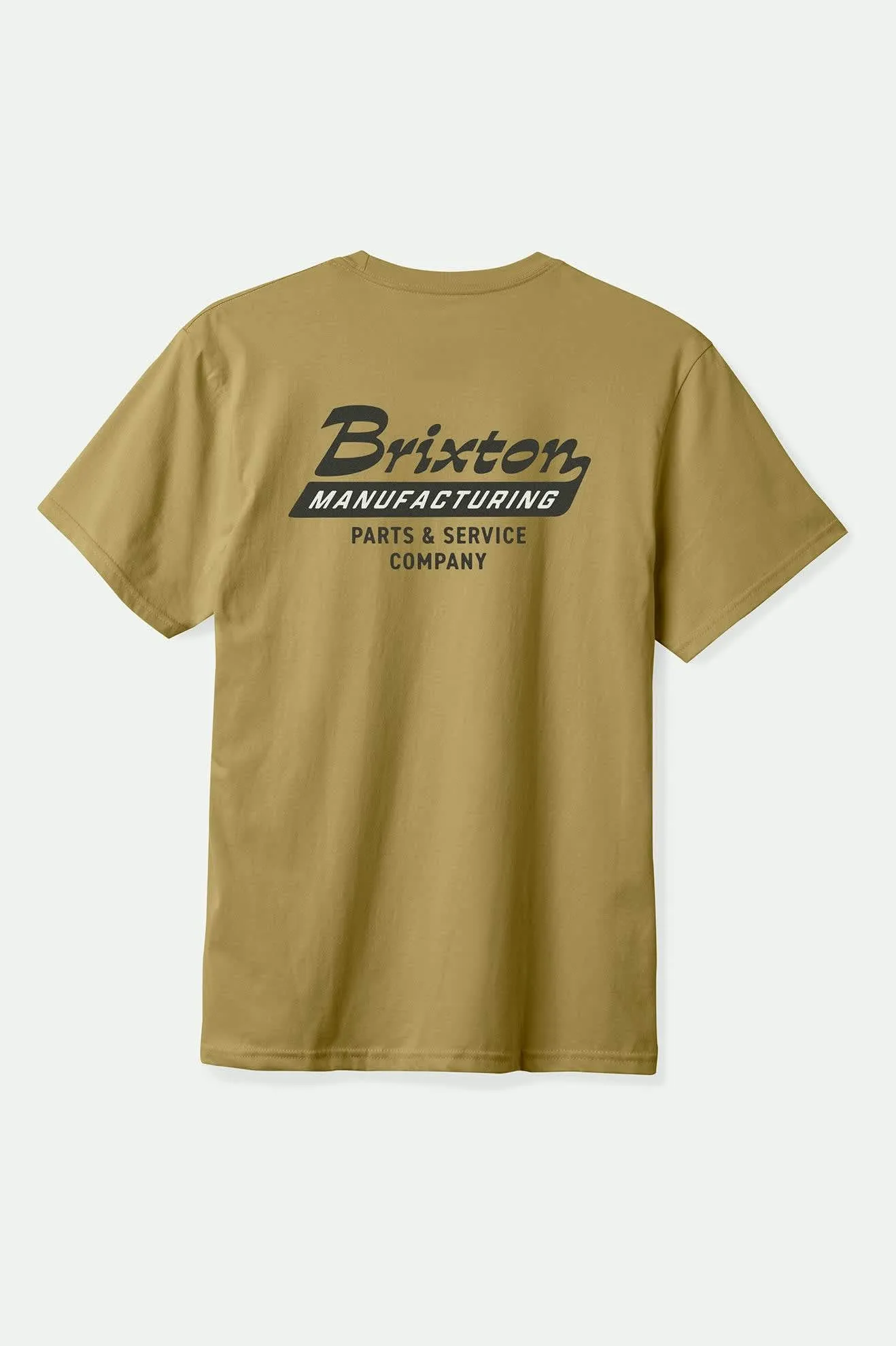 Casual Chic Wear Breathable mesh Township S/S Tailored T-Shirt - Khaki
