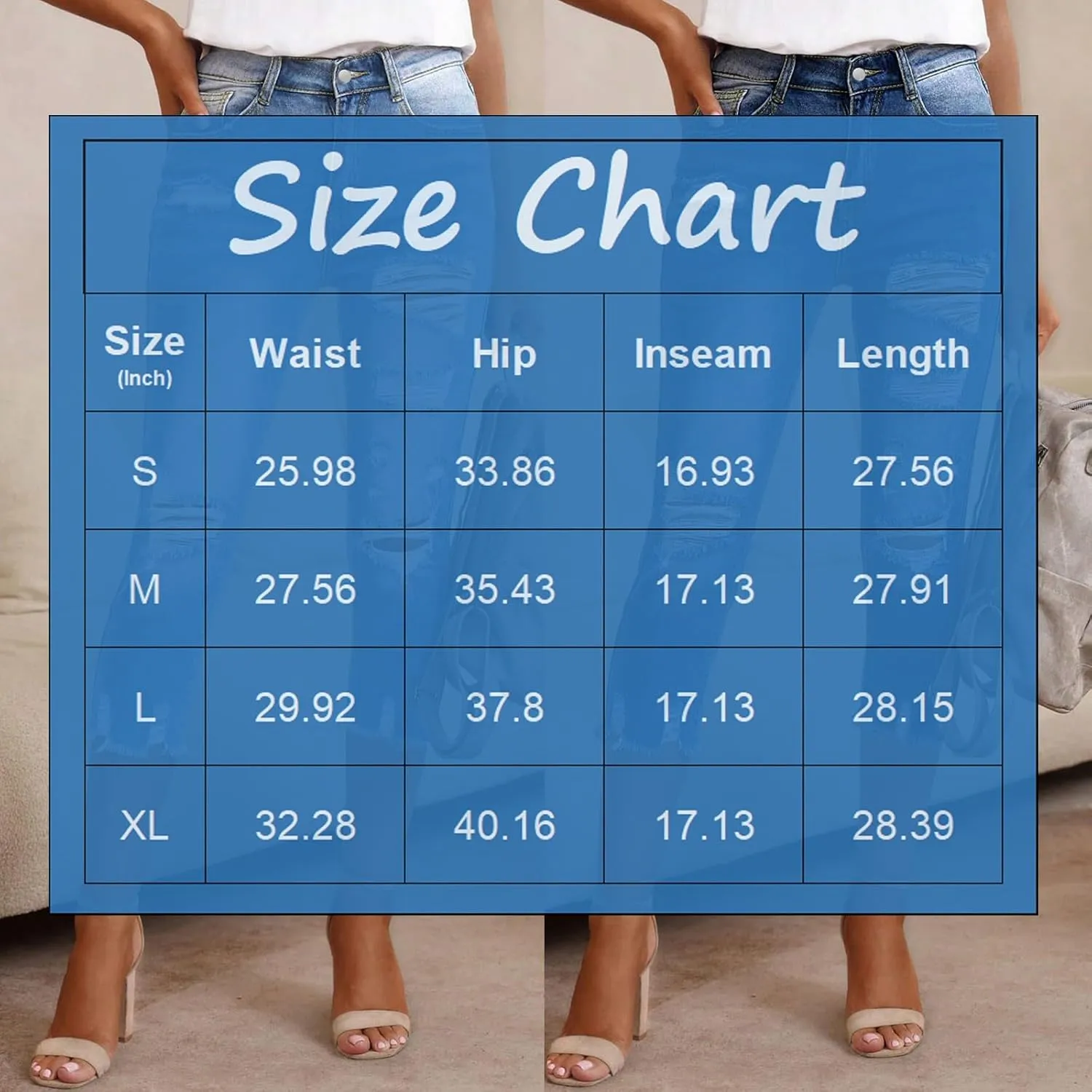 Capri Ripped Jeans for Women Low Rise Distressed Denim Capris Vintage Wash Skinny Jeans Cropped Pants with Pockets