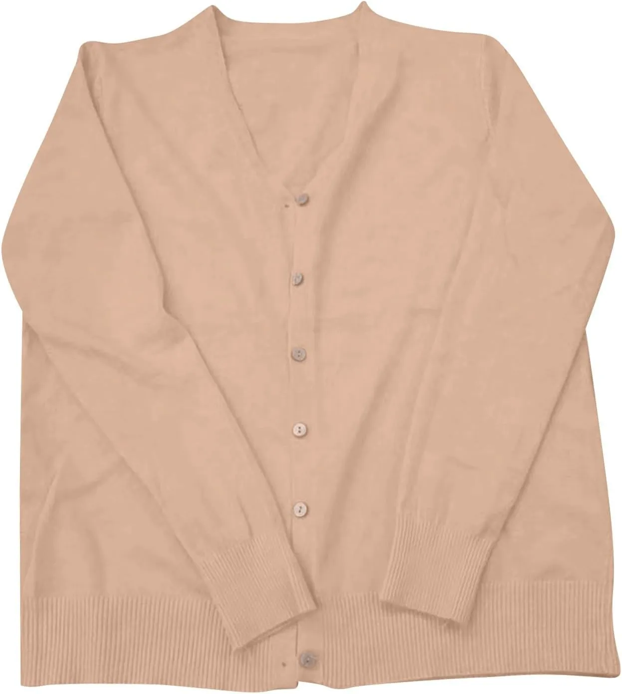 Cardigan Sweaters for Women Trendy Casual V Neck Long Sleeve Shirts Fall Button Up Knitted Sweaters