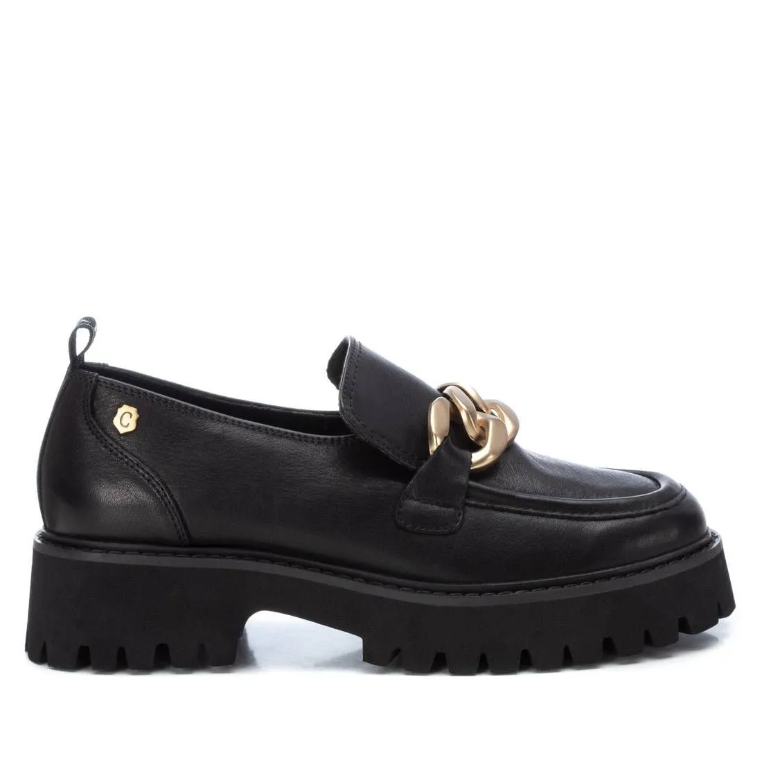 Open Walk Pebble Grain Carmela CollectionWomen's Leather Moccasins By XTI