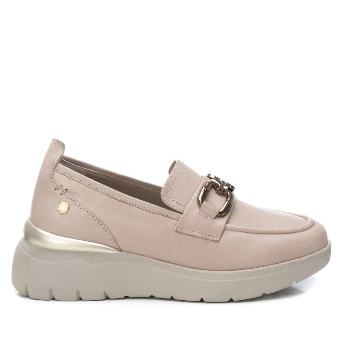 Urban Mood Move True Carmela Leather Collection Women's Wedge Moccasins
