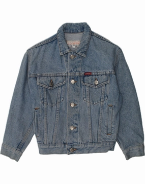 Panama Nano Coated Fabric CARRERA Boys Denim Jacket 7-8 Years Blue Cotton