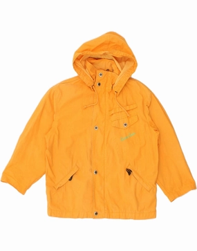 CARRERA Boys Hooded Windbreaker Jacket 9-10 Years Yellow suitable for school uniforms Mix - and - Match