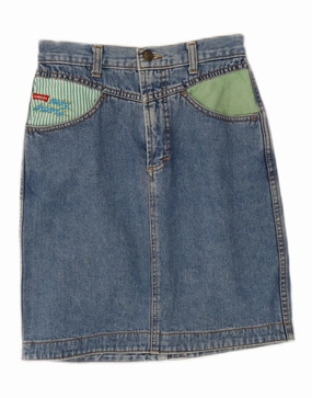 Spring Style CARRERA Girls Denim Skirt 12-13 Years W24 Blue