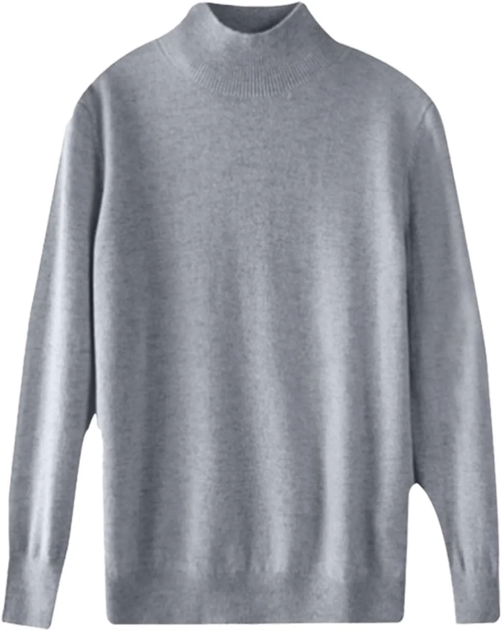 Cashmere Sweaters for Women Fall/Winter Fashion 2025 Mock Turtleneck Long Sleeve Cable Knit Pullover Sweaters