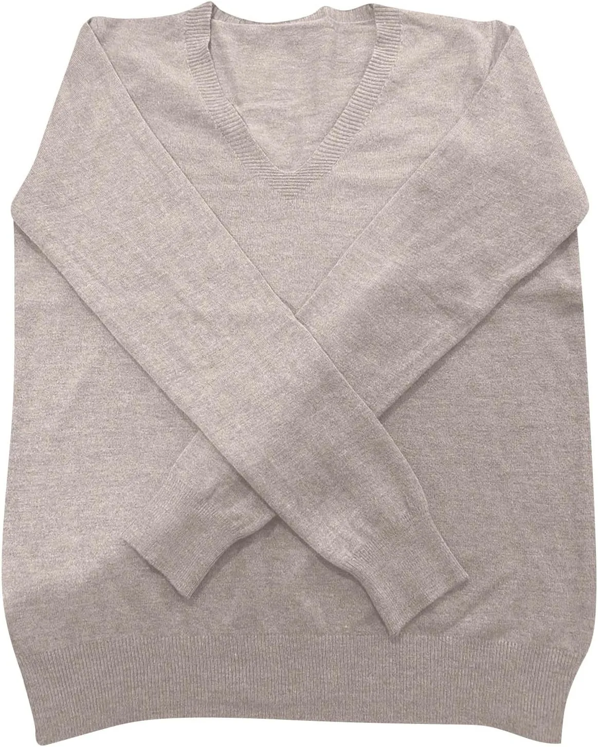 Cashmere Sweaters for Women Long Sleeve Trendy V Neck Soft Warm Pullover Tops Lightweight Casual Wool Knitted Sweater