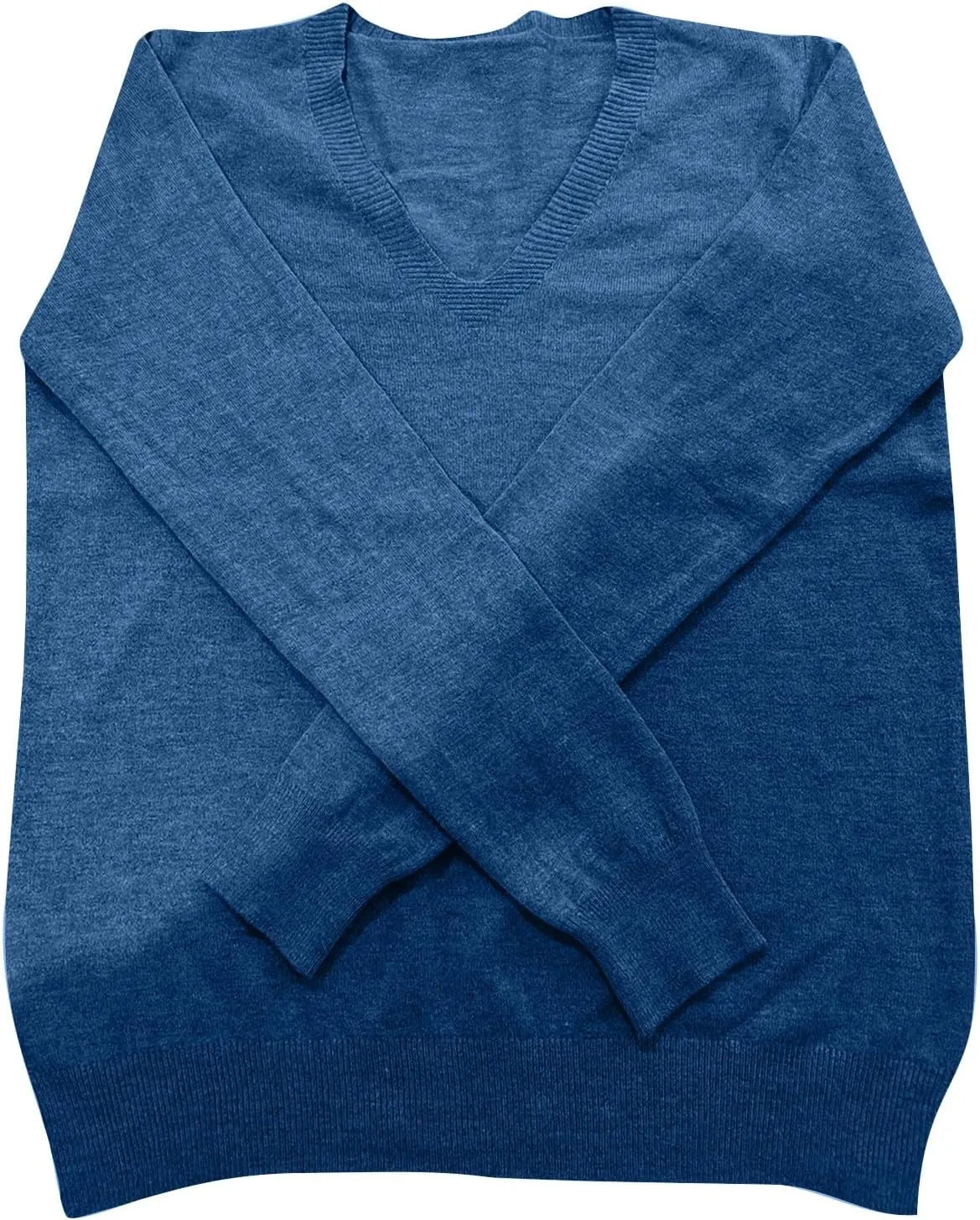 Cashmere Sweaters for Women Long Sleeve Trendy V Neck Soft Warm Pullover Tops Lightweight Casual Wool Knitted Sweater