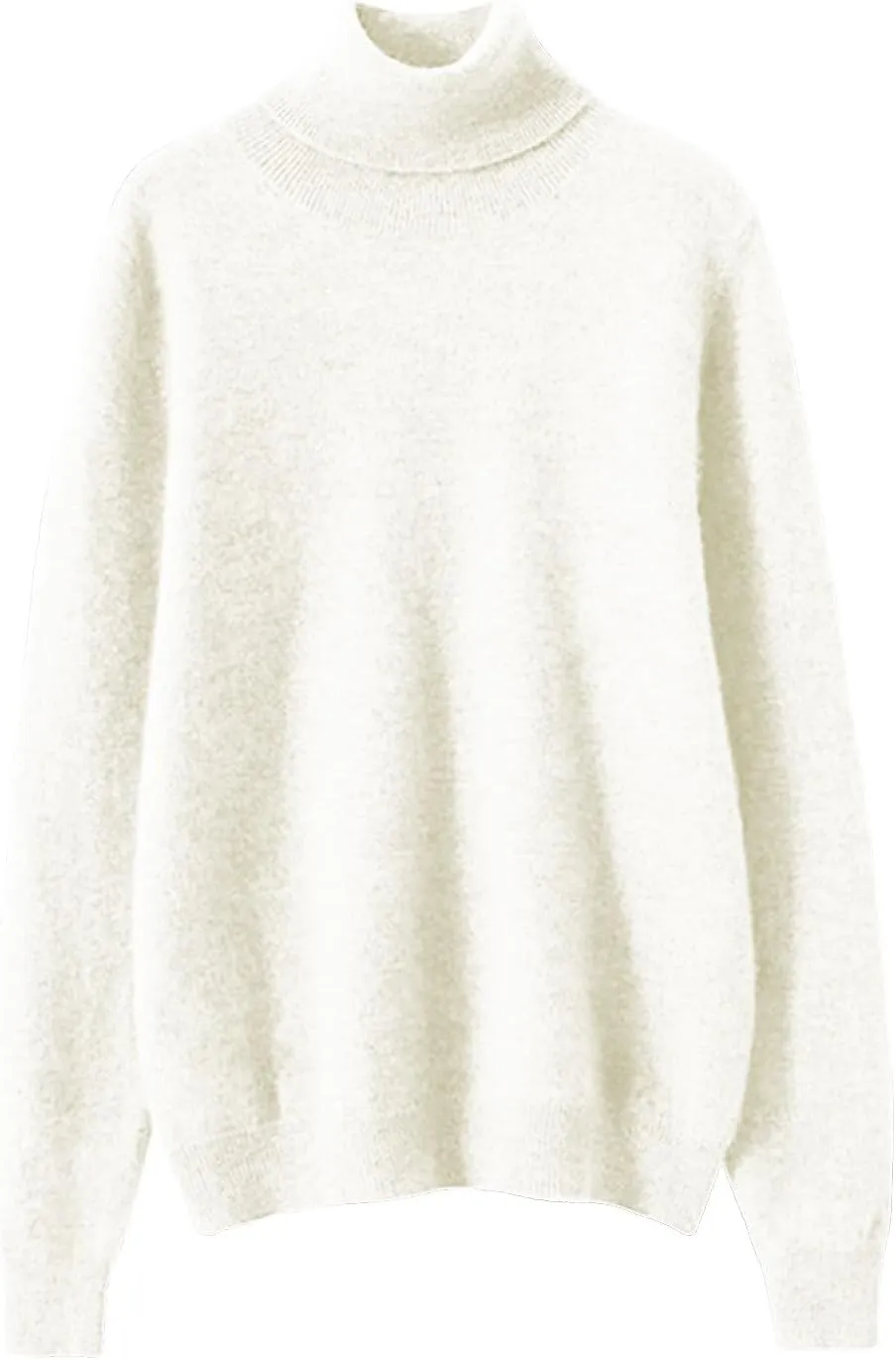 Cashmere Sweaters for Women Long Sleeve Turtleneck Sweater Pullover Winter Spring Soft Warm Cozy Wool Knit Sweater