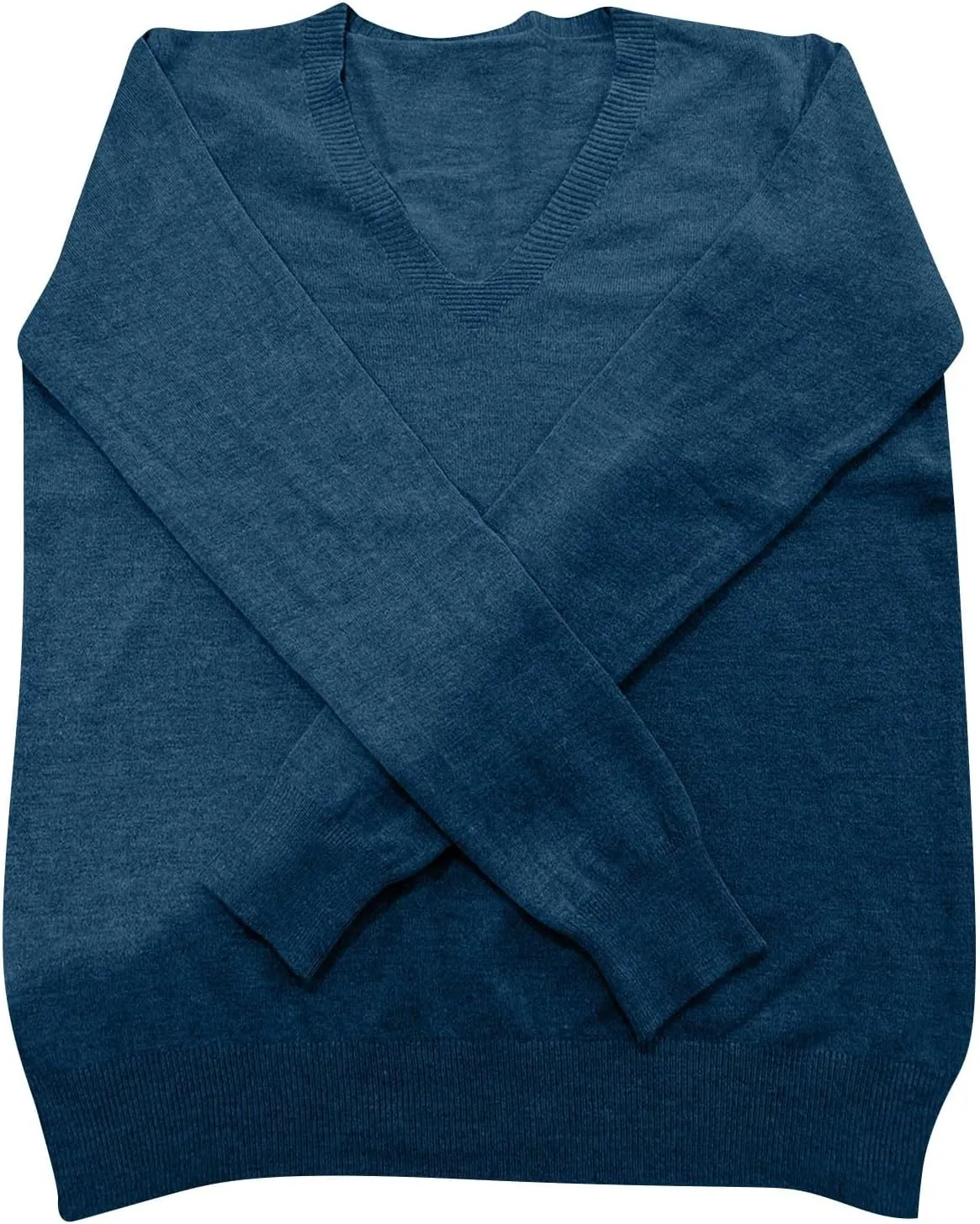 Cashmere Sweaters for Women Long Sleeve V Neck Soft Warm Pullover Tops Casual Lightweight Wool Knit Sweater