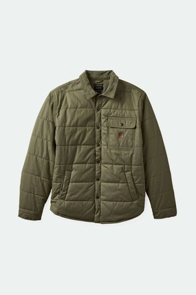Cass Waxed Canvas Jacket - Olive Surplus Eco Friendly Material Casual Fit