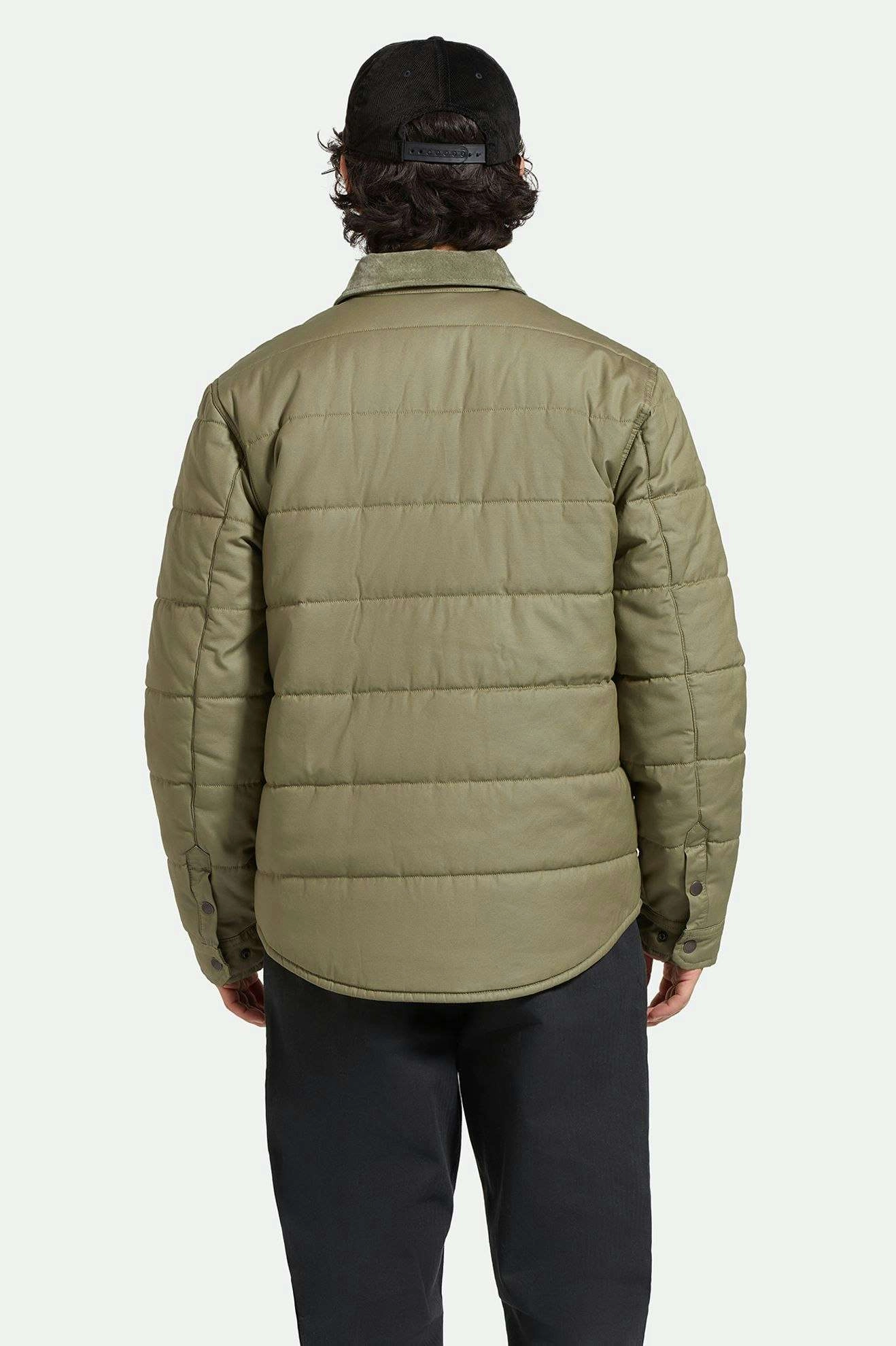 Cass Waxed Canvas Jacket - Olive Surplus Launch LaserCut Ventilation Zones
