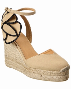 Free Stride Casta?er Coco Canvas Wedge Sandal