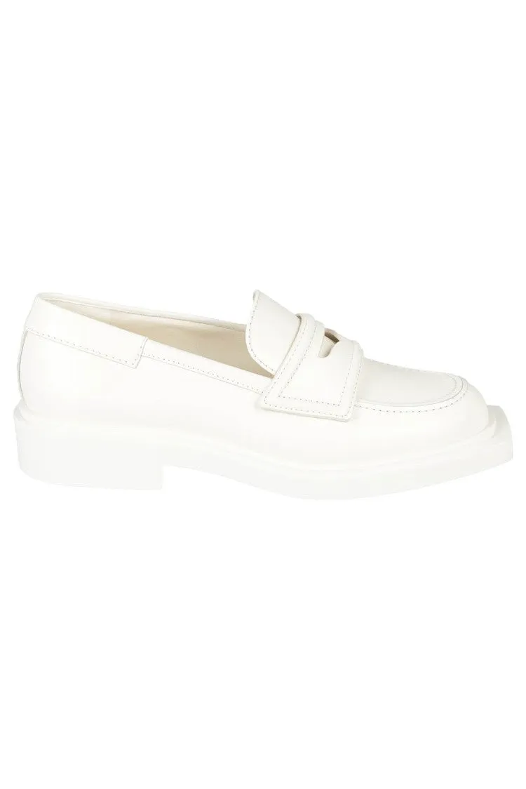 All-day Walking Shoes Local Lane Smooth Calf Leather Moccasin In Ivory Color