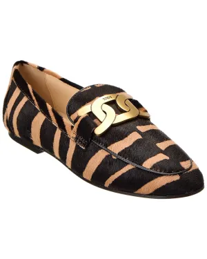 TOD??s Cuoio Haircalf Loafer Office Focus Chic Vibe