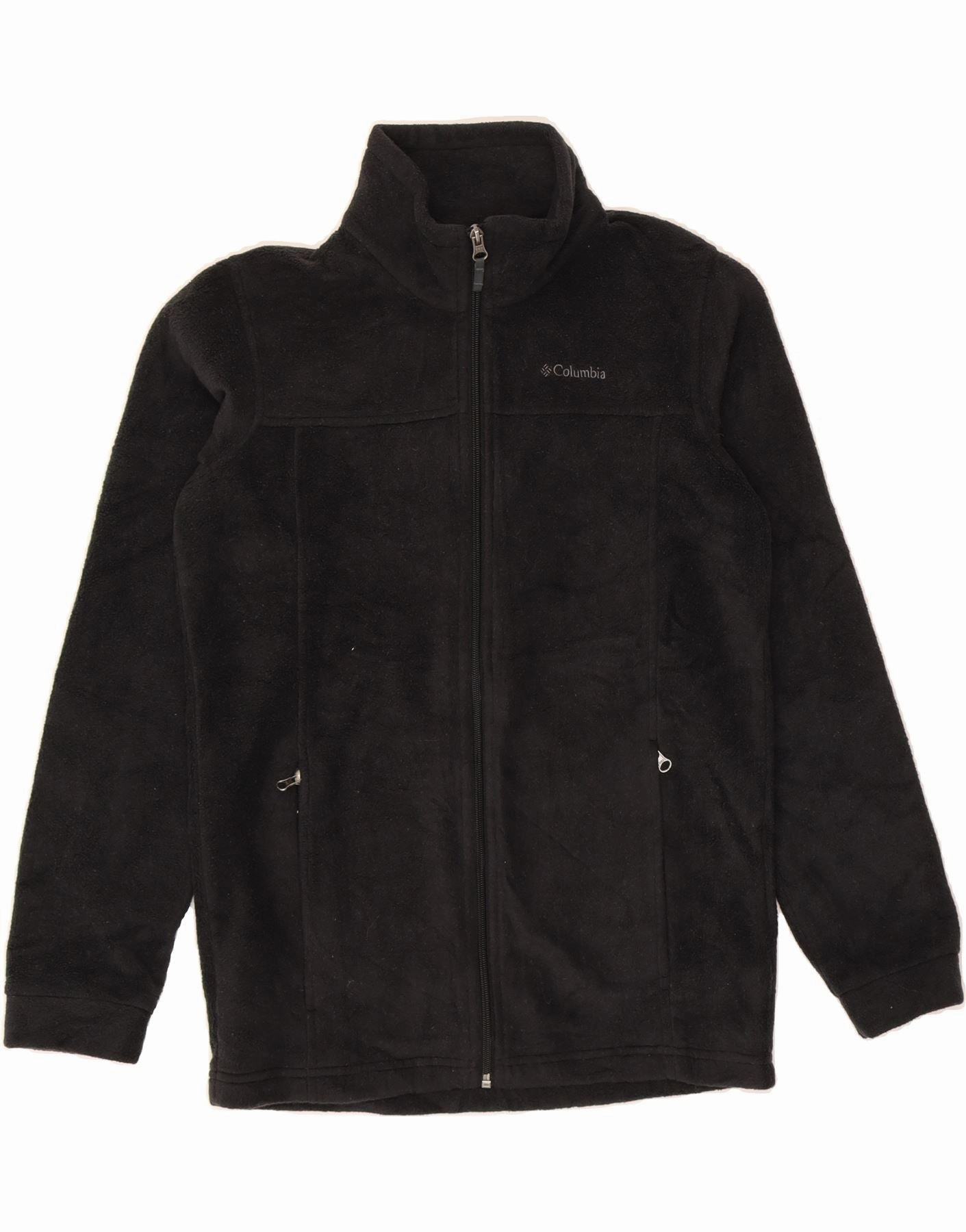 Journal Fleece CHAMPION Boys Fleece Jacket 14-15 Years Large Black Polyester