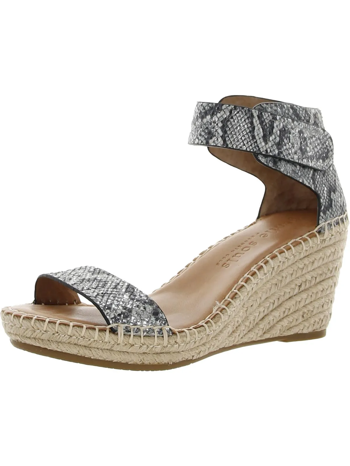 low pressure Round Tip Charli Womens Suede Ankle Strap Espadrilles