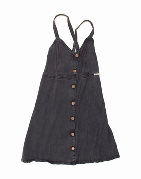 Light Layers everyday elegance CHARRO Girls Halter Dress 7-8 Years Small Grey Lyocell