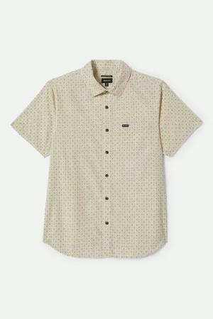 Charter Print S/S Shirt - Off White/Micro Floral Functional Fashion Non Chafe Seams