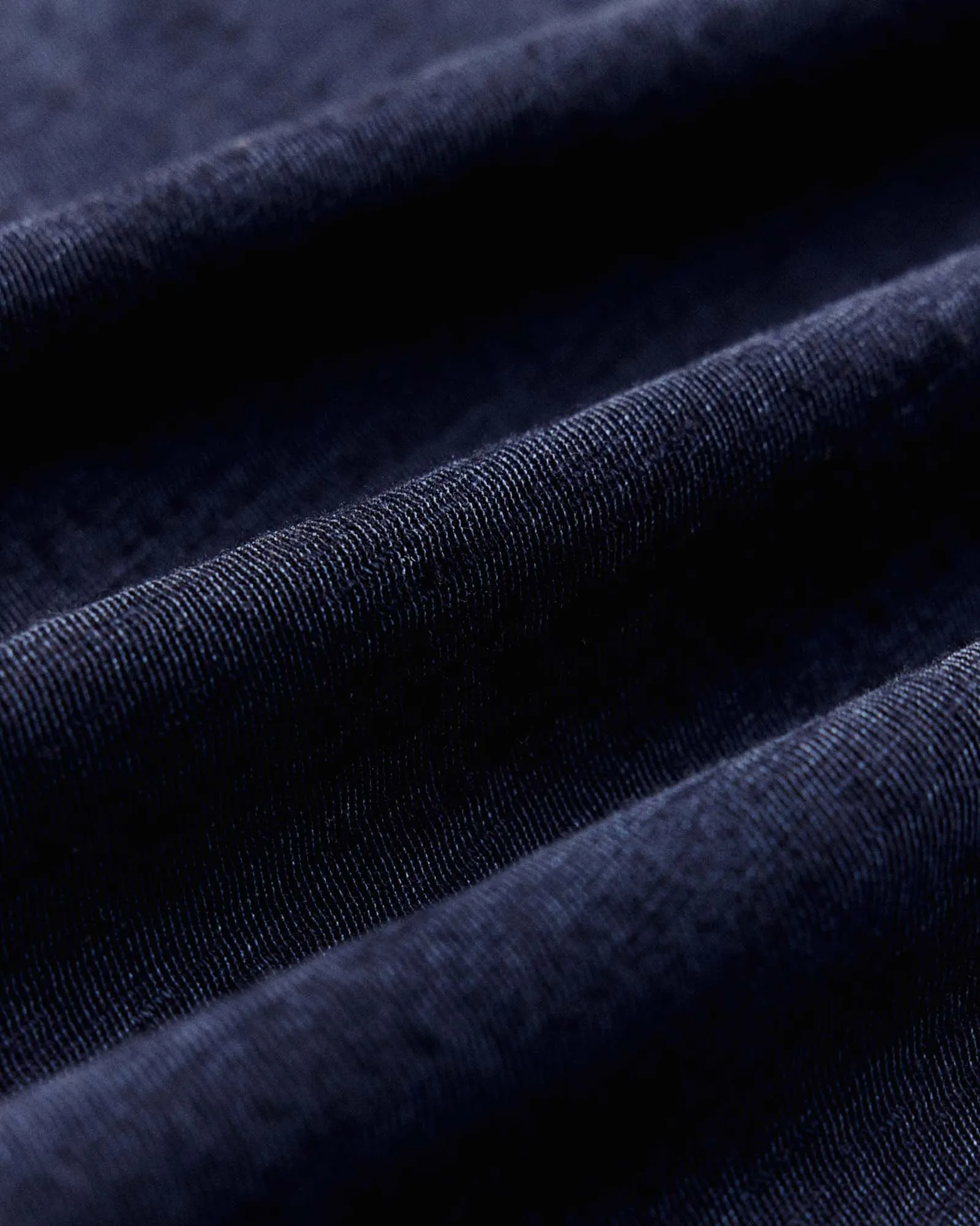 The Organic Cotton Tee in Rinsed Indigo LightweightBlend VintageWash