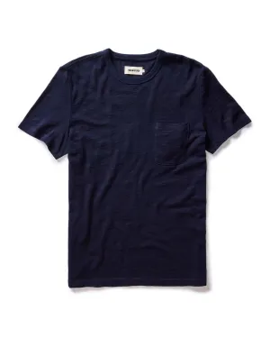 Cool Style AllDay Comfort The Organic Cotton Tee in Rinsed Indigo