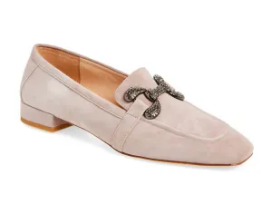 Cool Walk Heel Hug Women's Sage Suede Loafer In Taupe