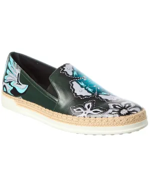 Vacation Style TOD??s Leather Loafer