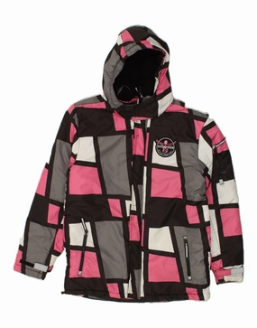 Fade Resistant Dye CHIEMSEE Boys Hooded Windbreaker Jacket 15-16 Years Multicoloured