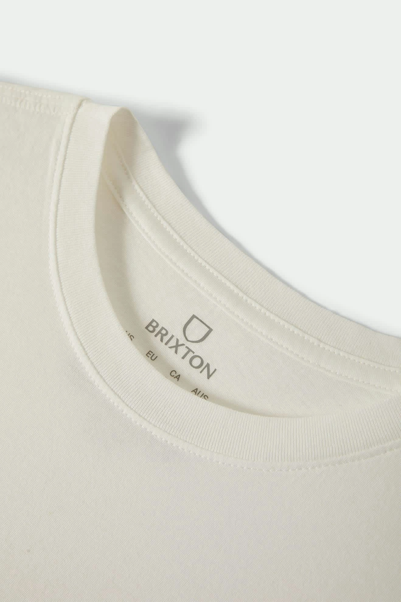 Light Casual Wear Chill Out Fitted Crew T-Shirt - Off White