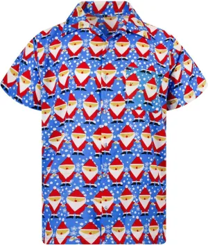 Christmas Button Down Shirts for Men 2024, Mens Button Down Christmas Shirt Short Sleeve Beach Printed Casual Shirts