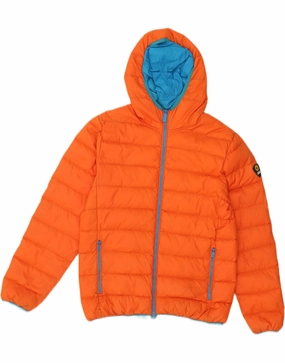 CIESSE PIUMINI Boys Hooded Padded Jacket 13-14 Years Orange Recommendation Rugged Protection