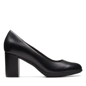 Office-Ready Footwear Photo Day Clarks Bayla Skip in Black Leather
