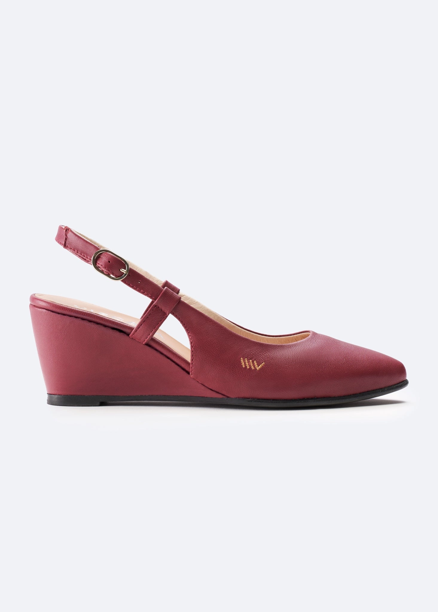 Tivoli Leather Wedges Breathable Feel
