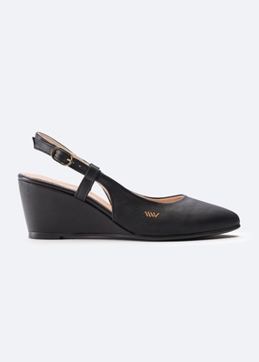 Tivoli Leather Wedges Stable Grip
