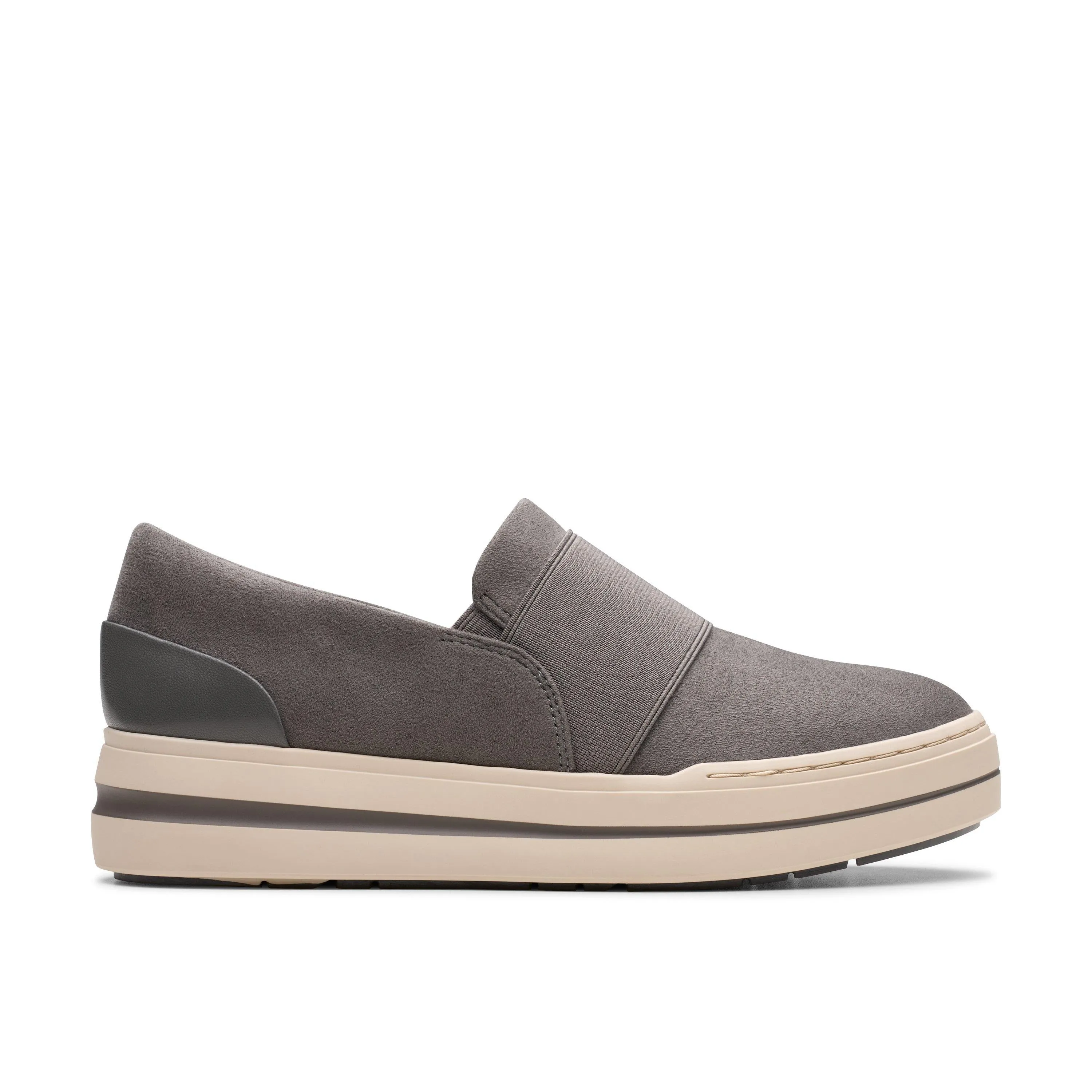 Clarks Audreigh Eve in Grey Textile Stylish Look Core Style
