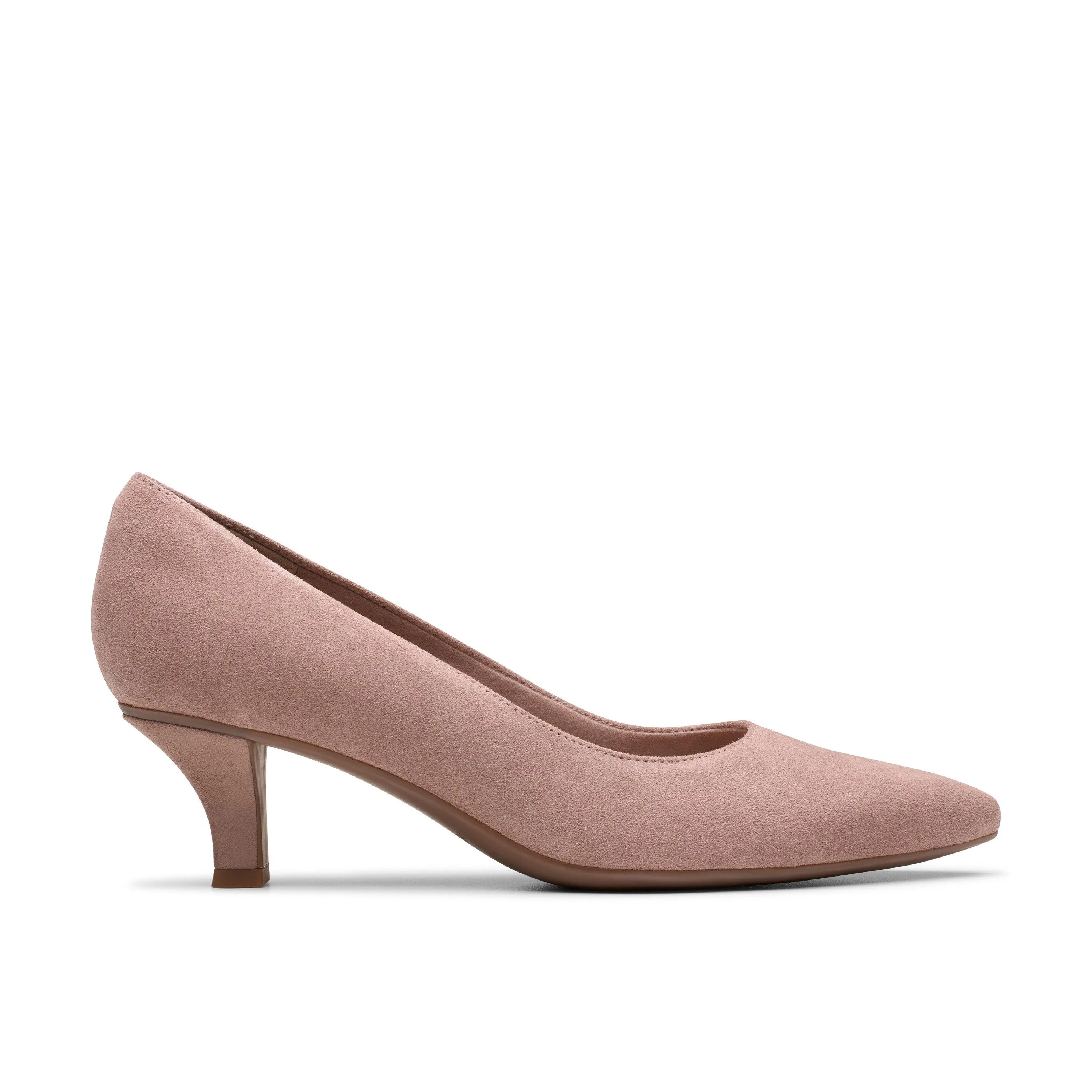 Clarks Kepley Vine in Purple Suede Sole Firm Guard Step