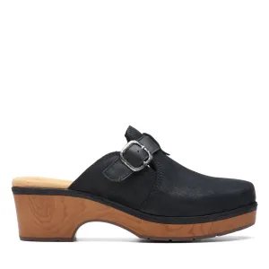 Toe Firm Clarks Paizlee Nora in Black Suede