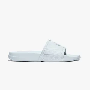 FitFlop Iqushion EQ3-A45 Pool Slide Slipper Women's Seafoam Blue Comfort Slip-On Ground Steady Comfortable walking shoes