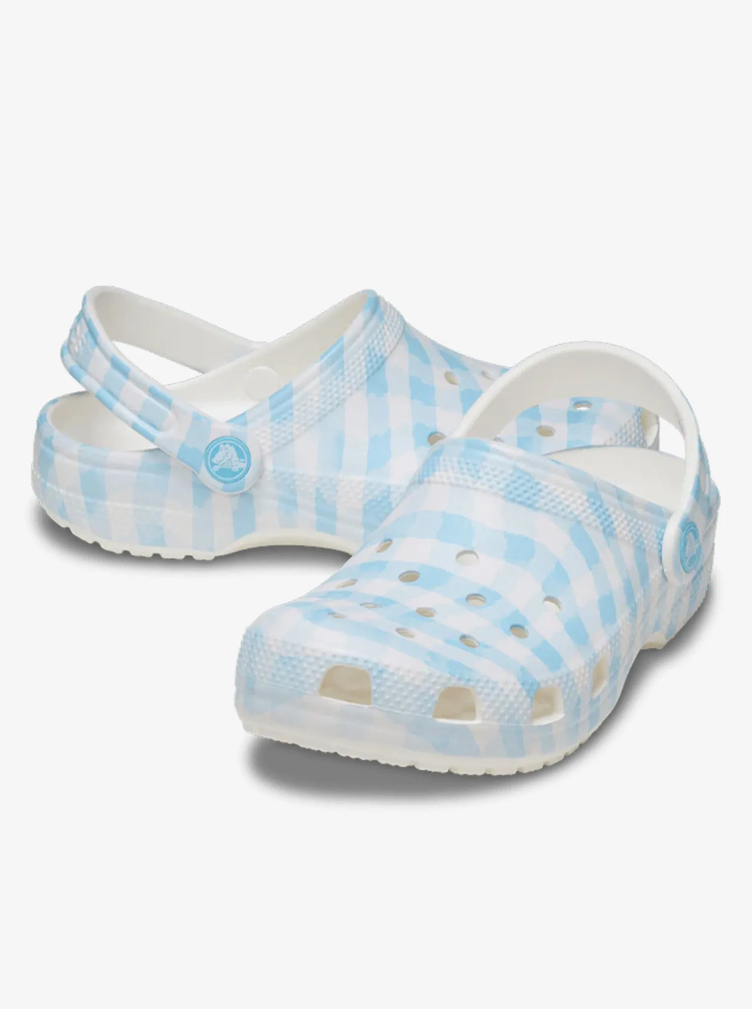 Classic Gingham Clog Unisex Travel Slip Relaxed Vibe