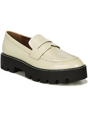 Balin Womens Round Toe Lug Sole Loafers Eco Friendly Quick Walk