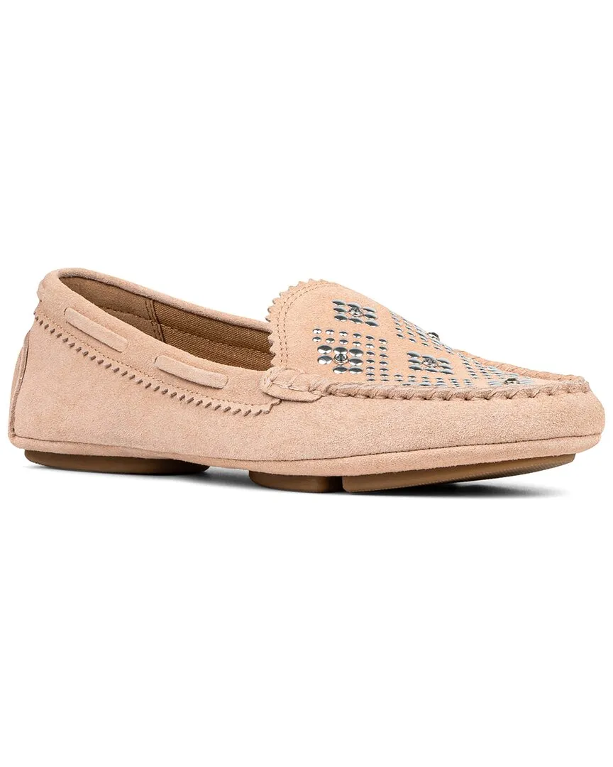 Donald Pliner Rebina Suede Loafer Fresh Pace
