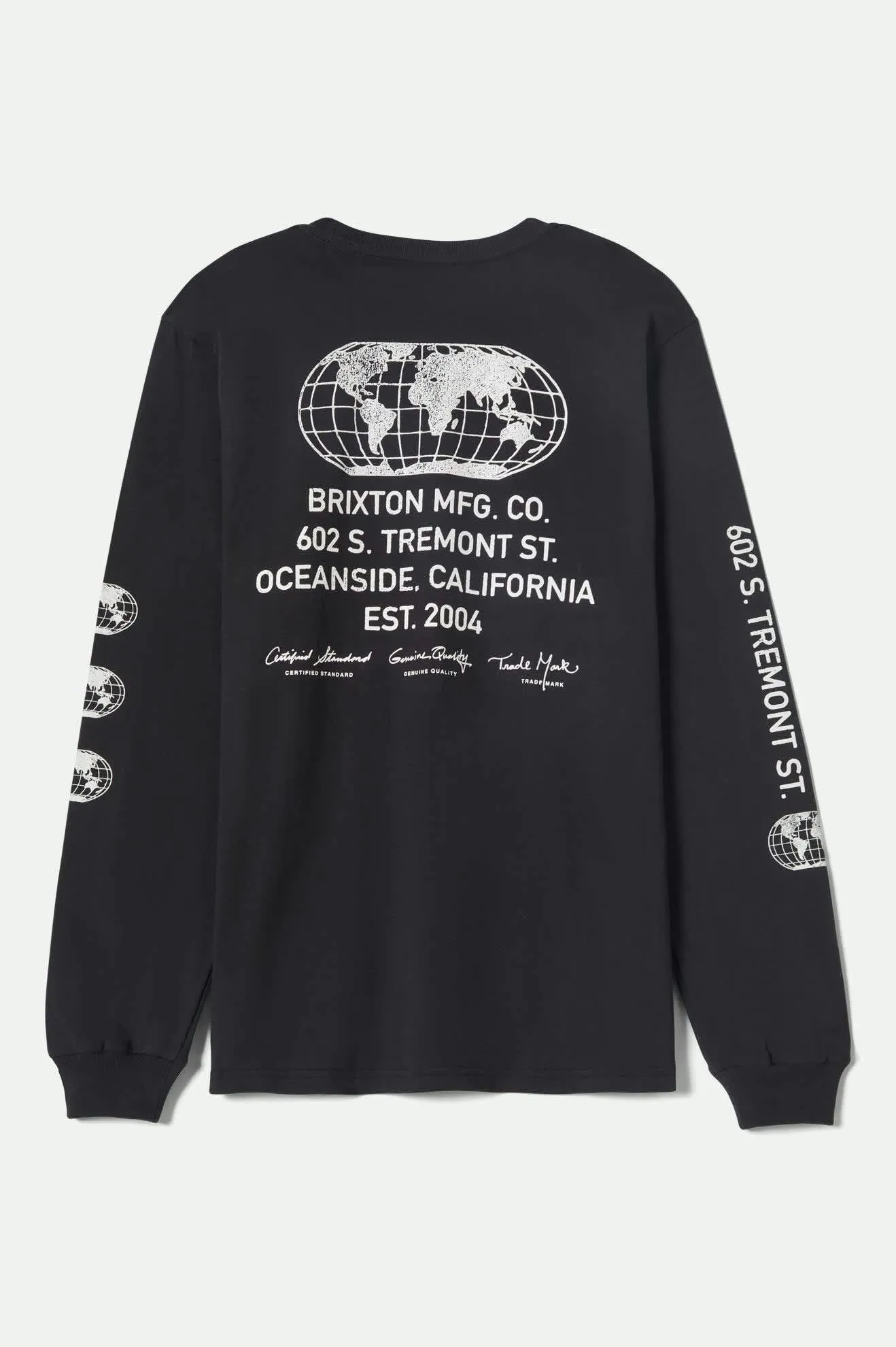 Light and Breezy Union L/S Standard T-Shirt - Black