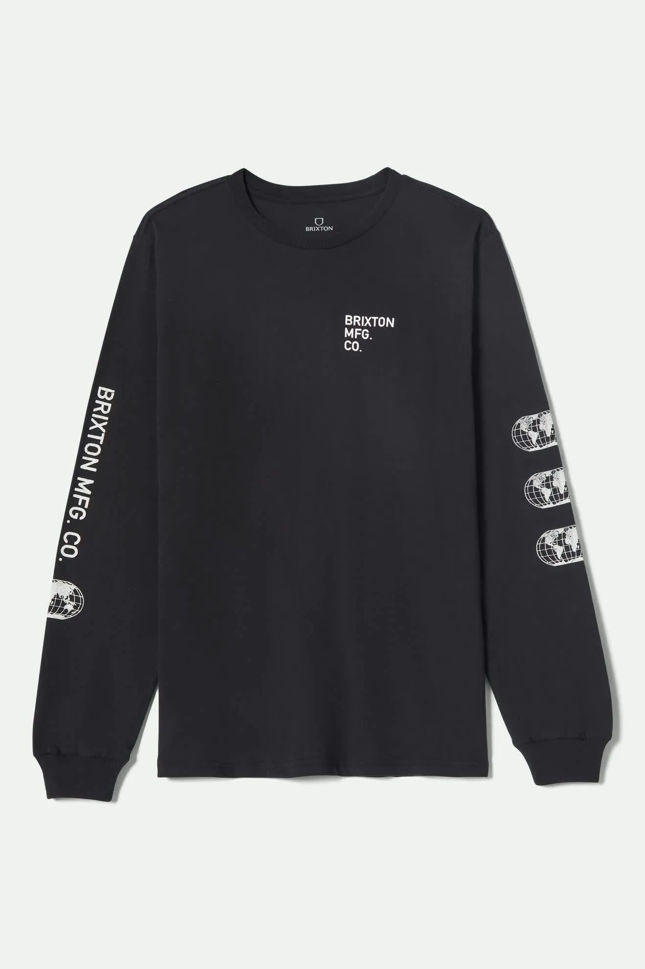 Comfy and Versatile Trendy Piece Union L/S Standard T-Shirt - Black