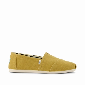 Gloss Shine Classic Alpargata Golden Honey Heritage Canvas