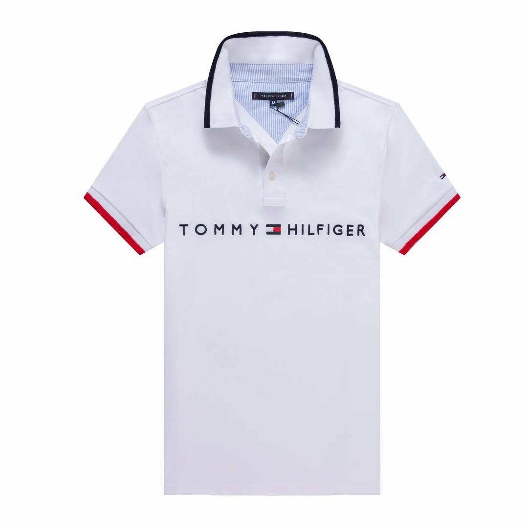 Tommy Hilfiger White Men Polo Outdoor Style Trend