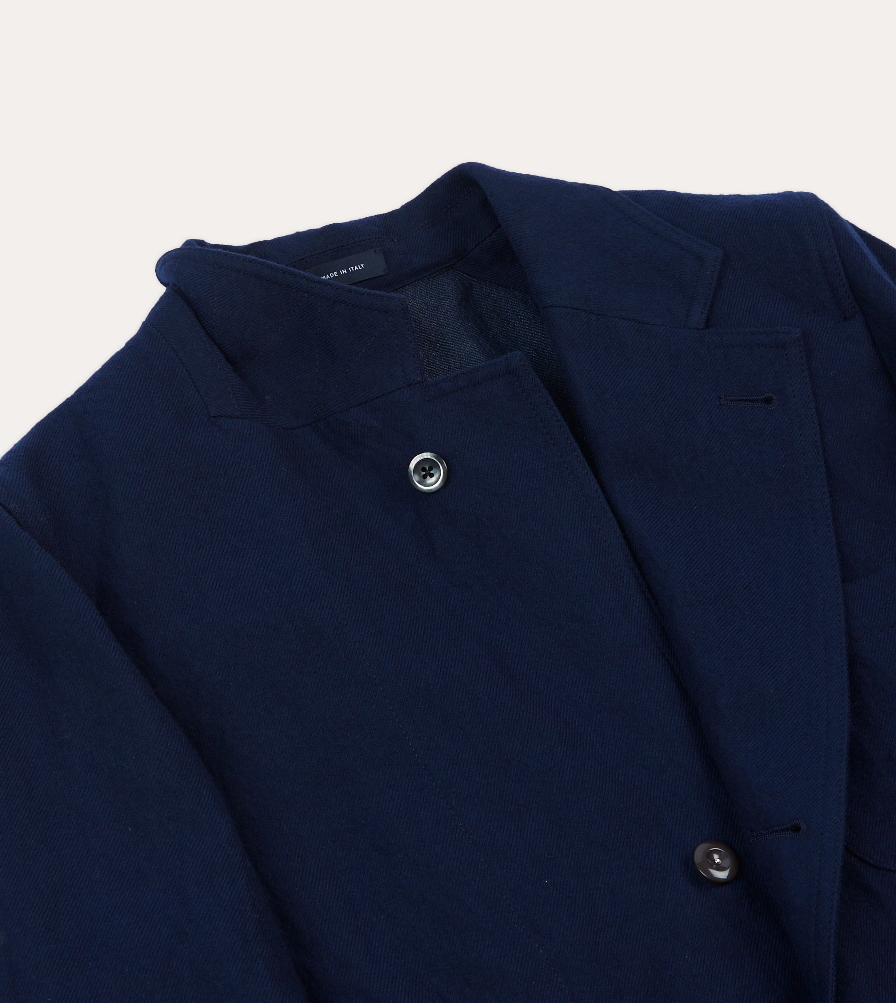 Tailored Drape Patterns Navy Wool Games Blazer Mk. IV
