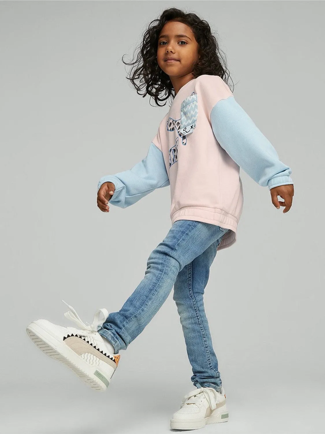 Active Wear Fit individuality Classics Mix N Match Crew Sweatshirt Kids