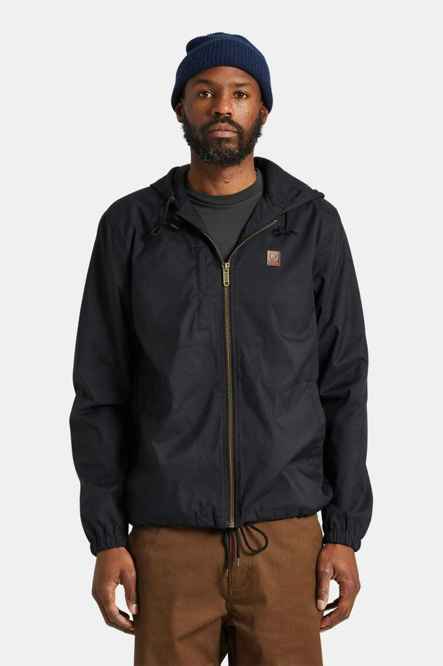 Windproof Barrier Design Padded collar Claxton Beta Jacket - Black