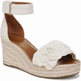 Clemens 6 Womens Cushioned Footbed Woven Espadrilles Joint Ease Lift Walk
