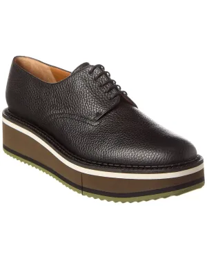Clergerie Brook Leather Platform Oxford Free Walk