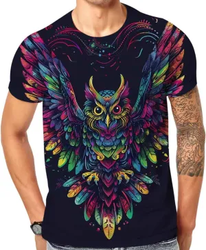 Cndiyike 3D Printed Graphic Short Sleeve T-Shirts for Men